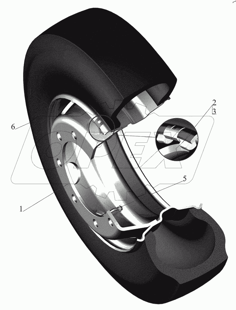  Колесо и шина