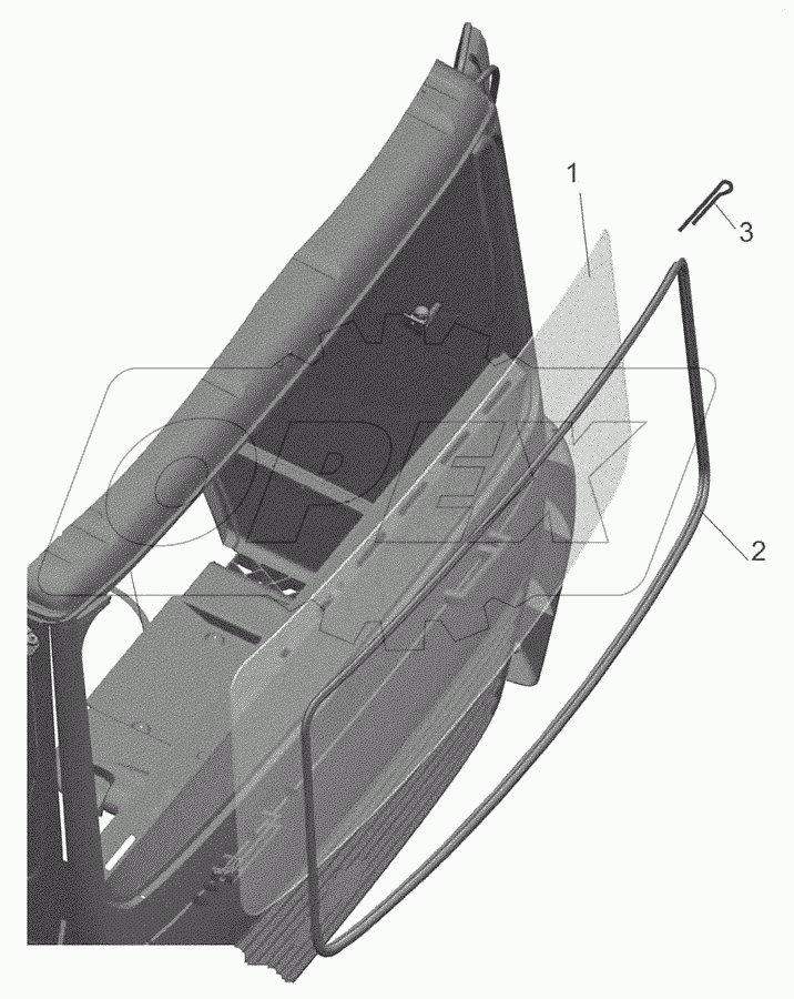 Установки стекла 6430-5200010