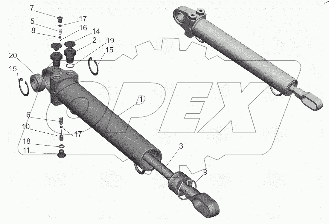  Гидроцилиндр 4370-5003010