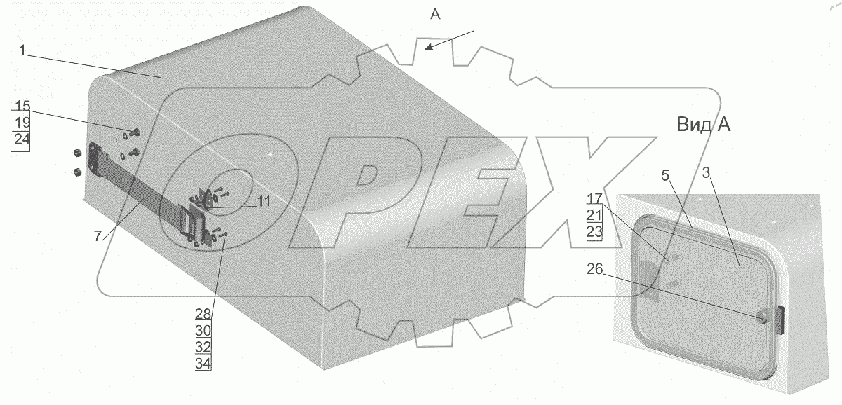  Ящик инструментальный 6501-5108010