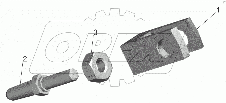  Толкатель 6430-3504056