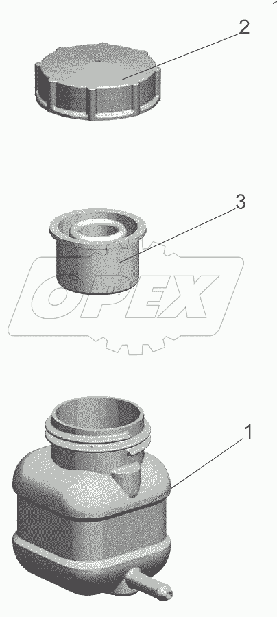  Бачок 64221-1602560