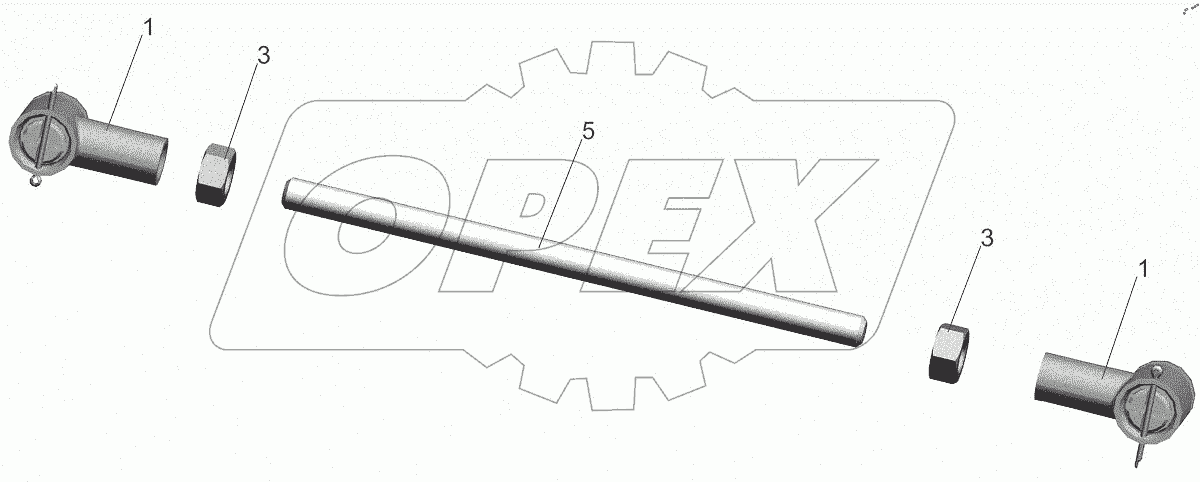  Тяга 64301-1703490