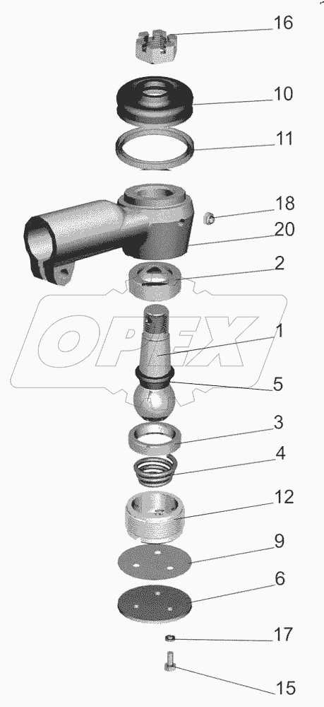  Наконечник 4370-3003056