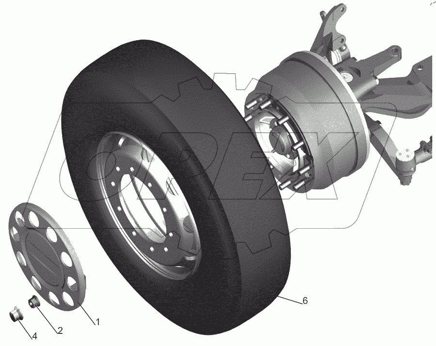  Установка передних колес