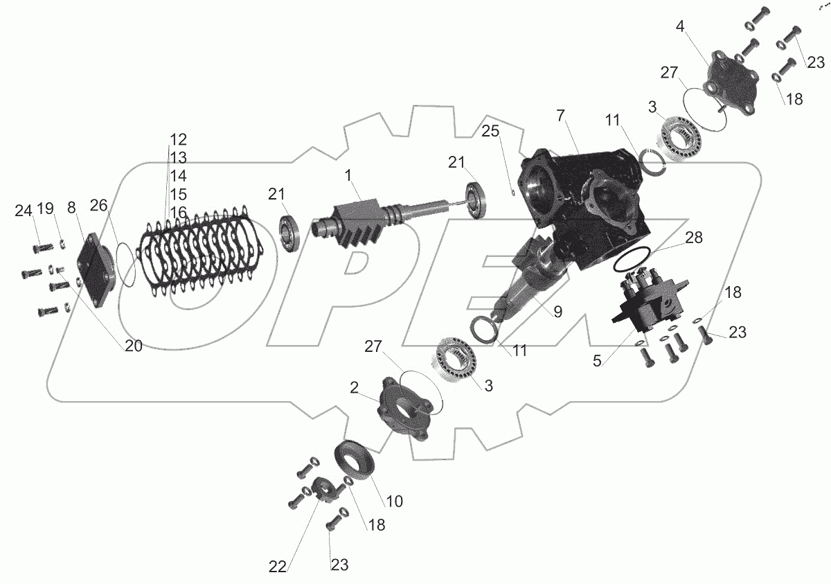  Механизм рулевой 64221-3401005-10