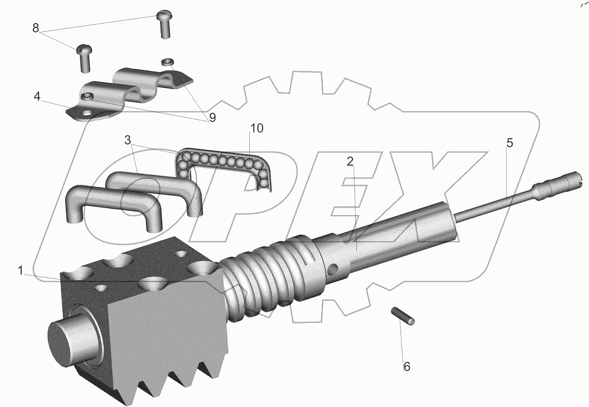  Винт 64229-3401030