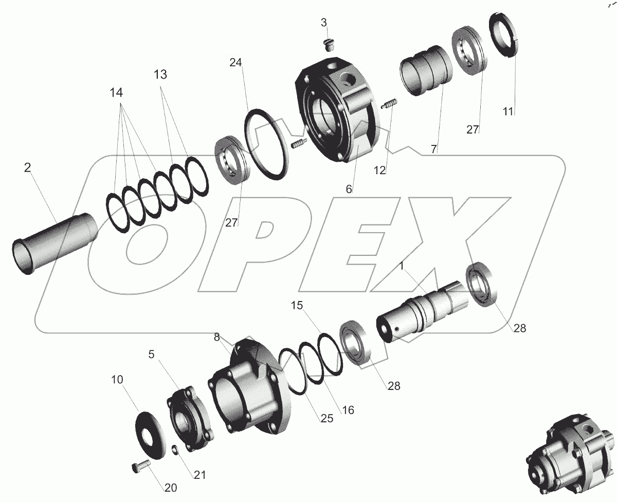  Распределитель 5336-3416010-01