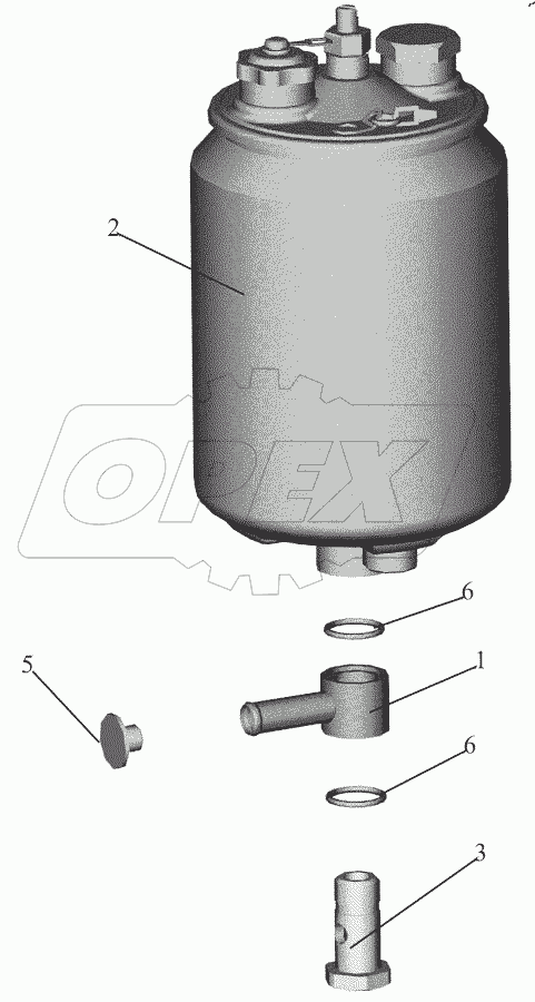  Бак масляный 64221-3410008