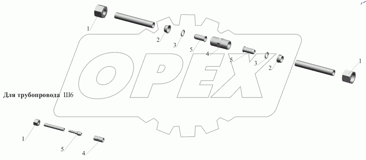  Соединение для ремонта поврежденных трубопроводов