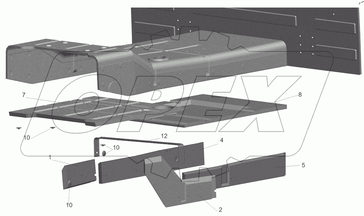  Установка дополнительной термошумоизоляции 643019-5000122