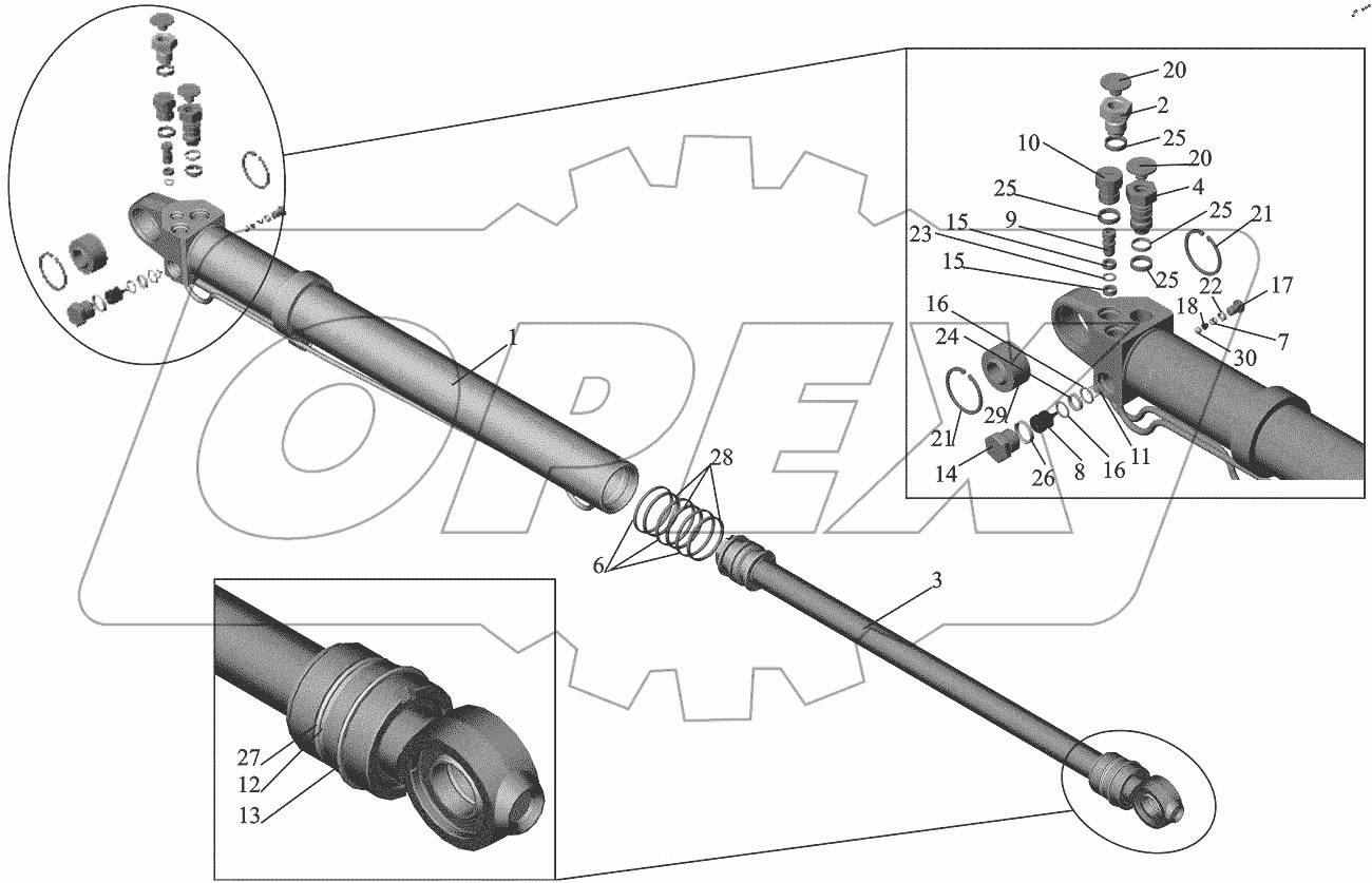  Гидроцилиндр 6430-5003010