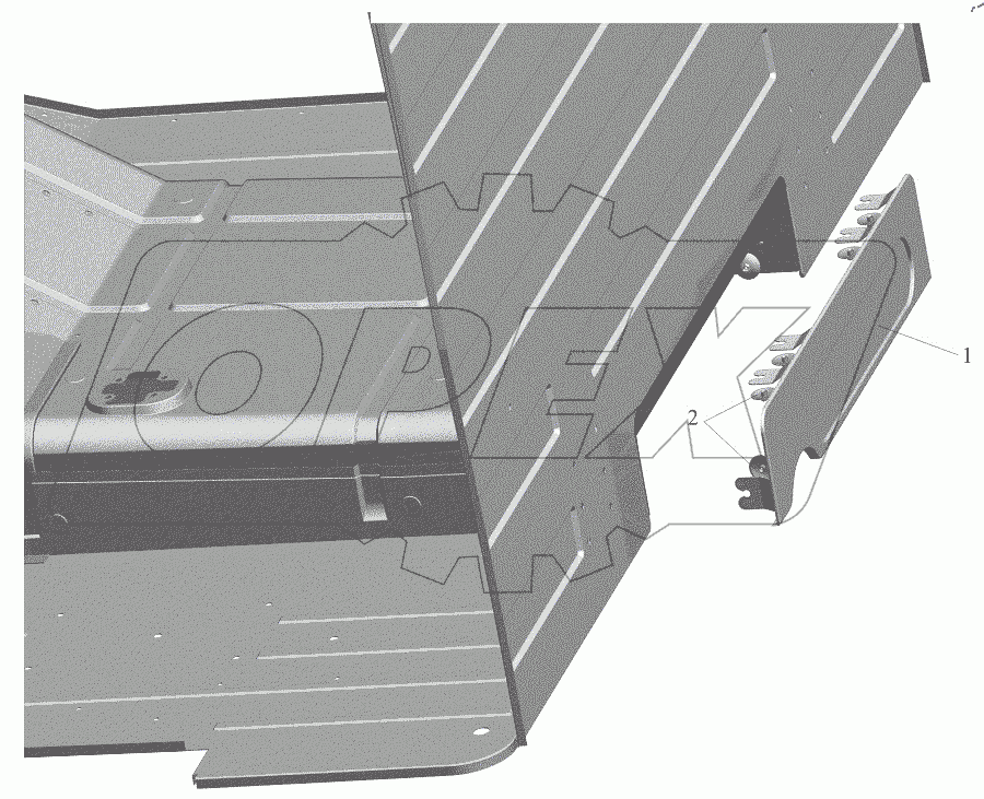  Установка экранов 544003-8400026