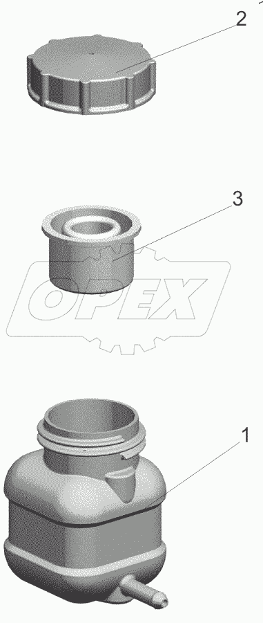  Бачок 64221-1602560