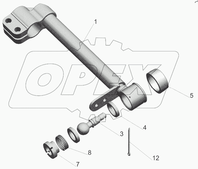  Хвостовик 544019-1703448