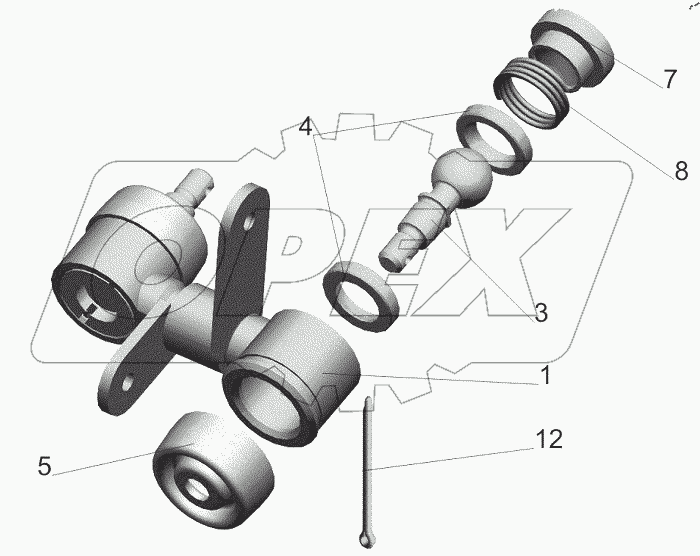  Хвостовик 544019-1703447
