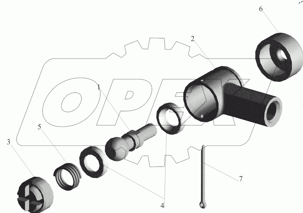  Наконечник 6422-1703250