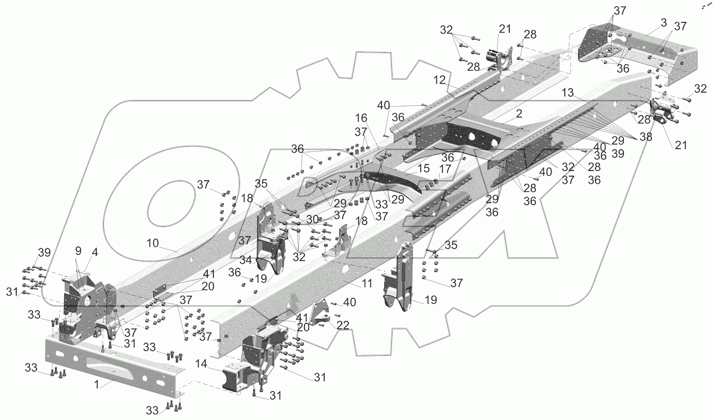  Рама 5440E9-2801002-030