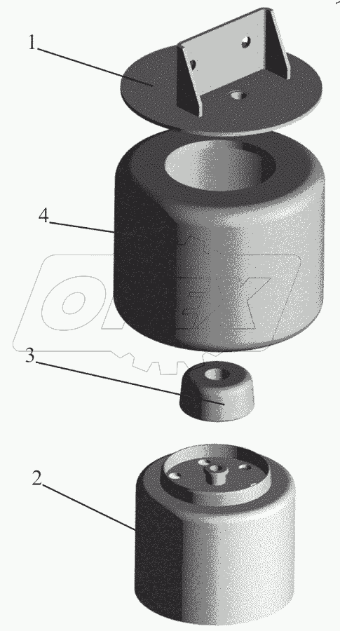  Пневмобаллон 544019-2934014