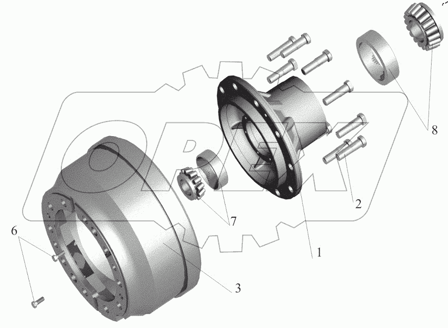  Ступица 6430-3103010-010