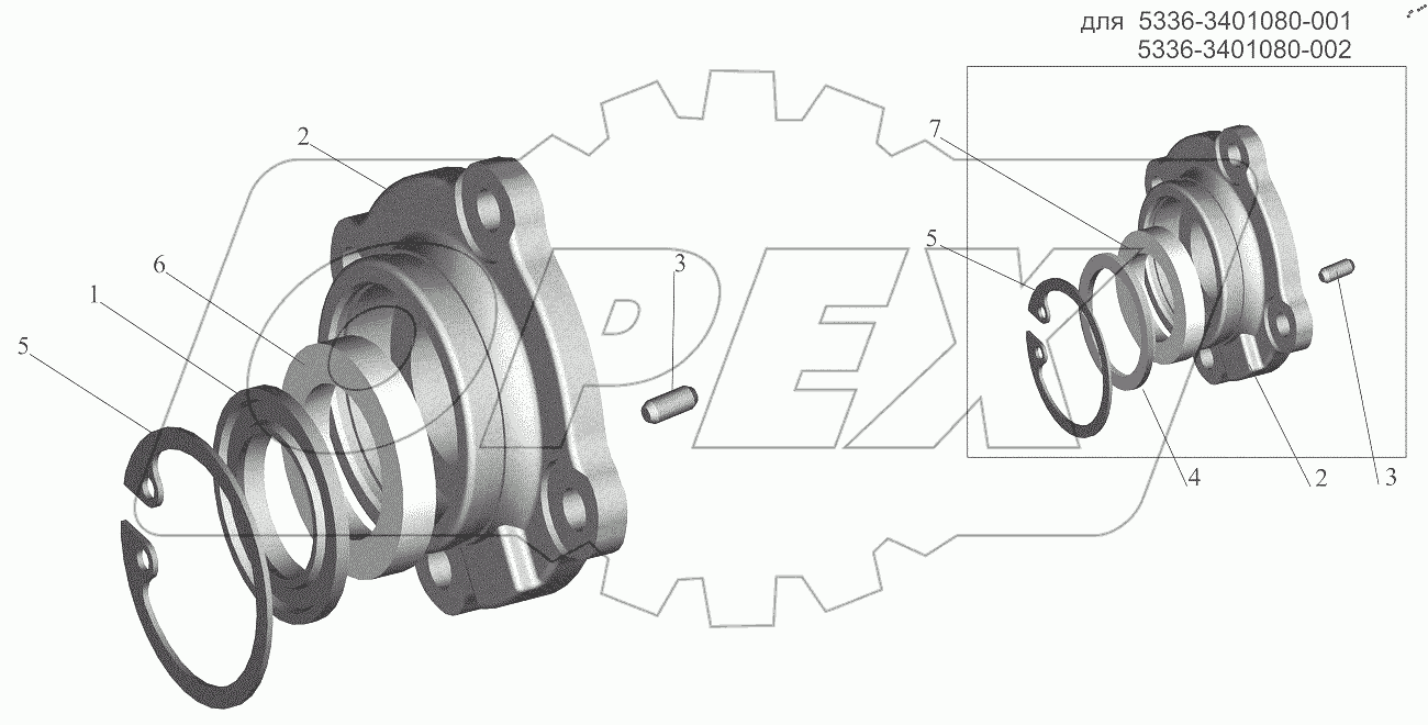  Крышка 5336-3401080