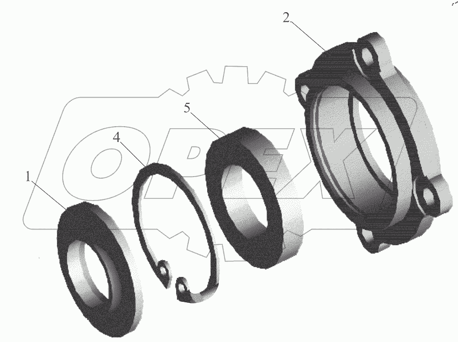  Крышка 5336-3416035