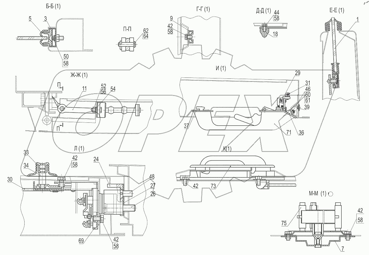  Установка дверной арматуры