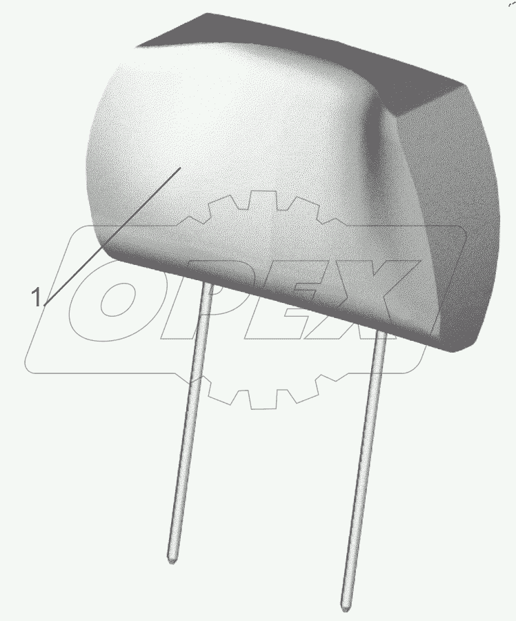  Установка подголовника 6430-6800030
