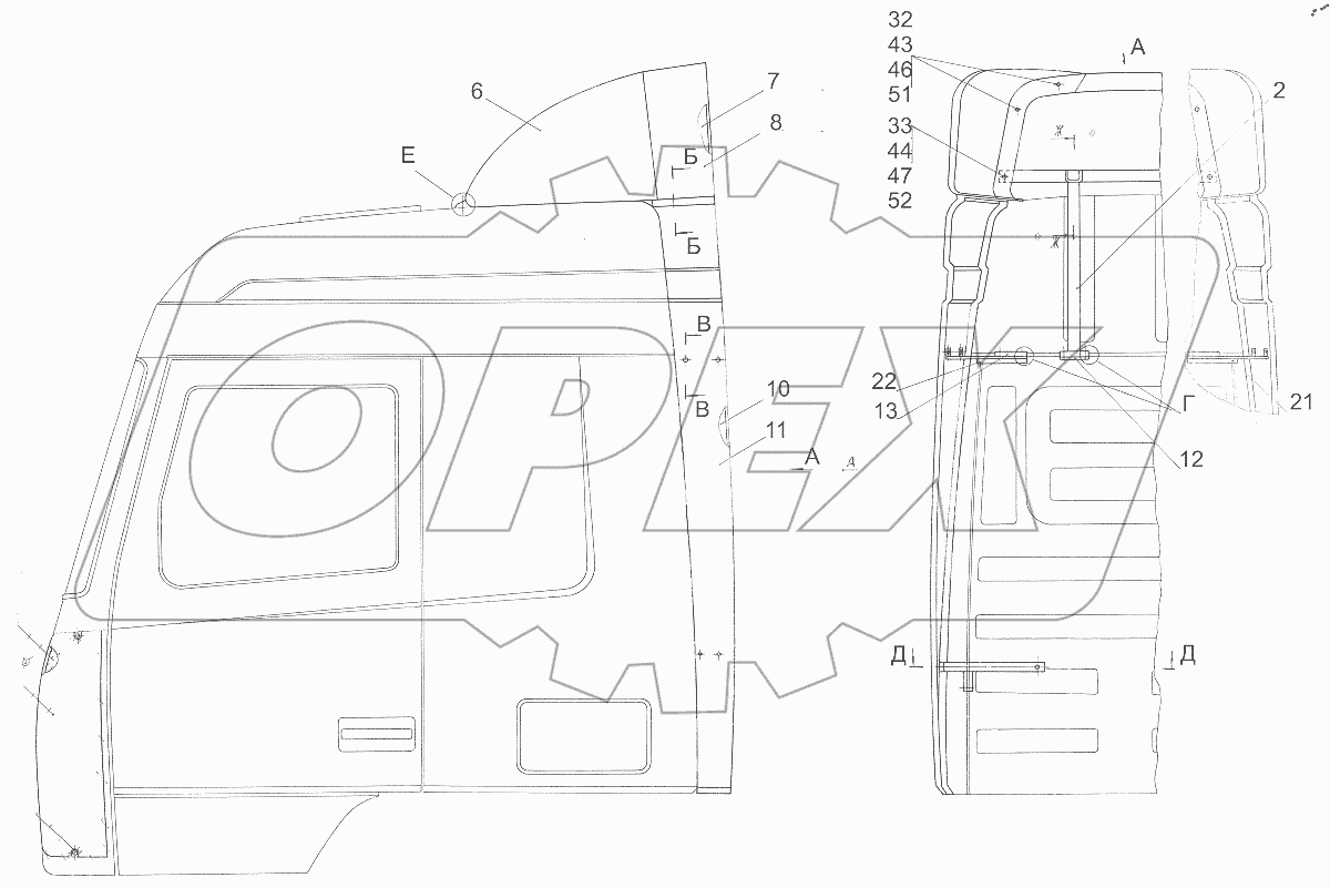  Установка обтекателя 6312-8000014