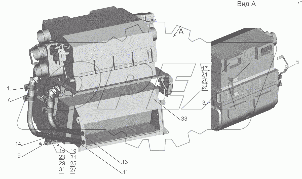  Отопитель 631019-8101010-010