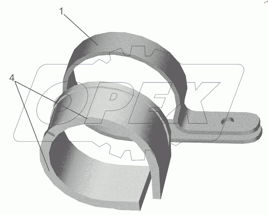  Кляммер 544020-8117052