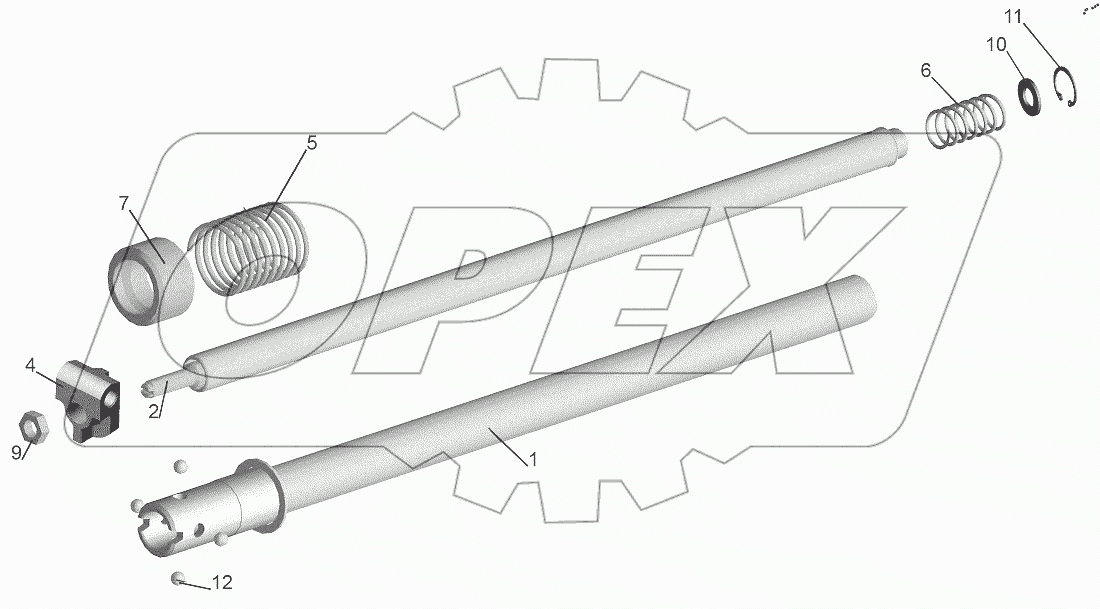  Механизм промежуточный 533742-1703325