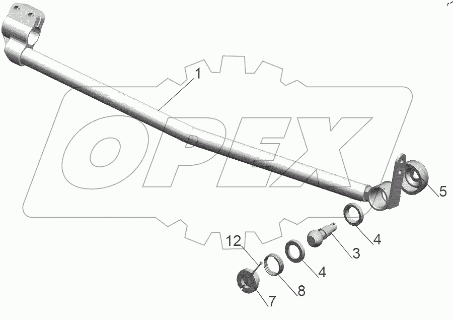  Хвостовик 5440A9-1703448