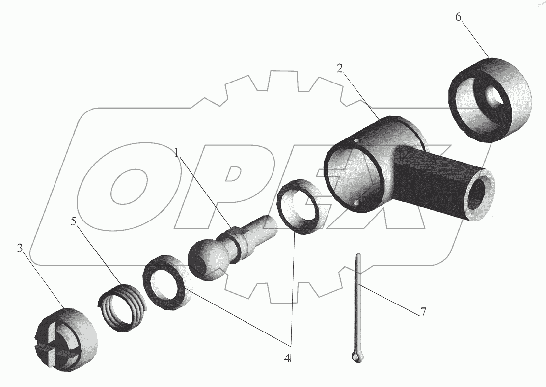  Наконечник 6422-1703250