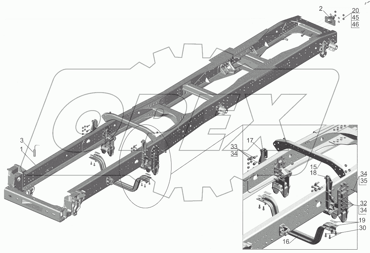 Рама 643018-2800010-010