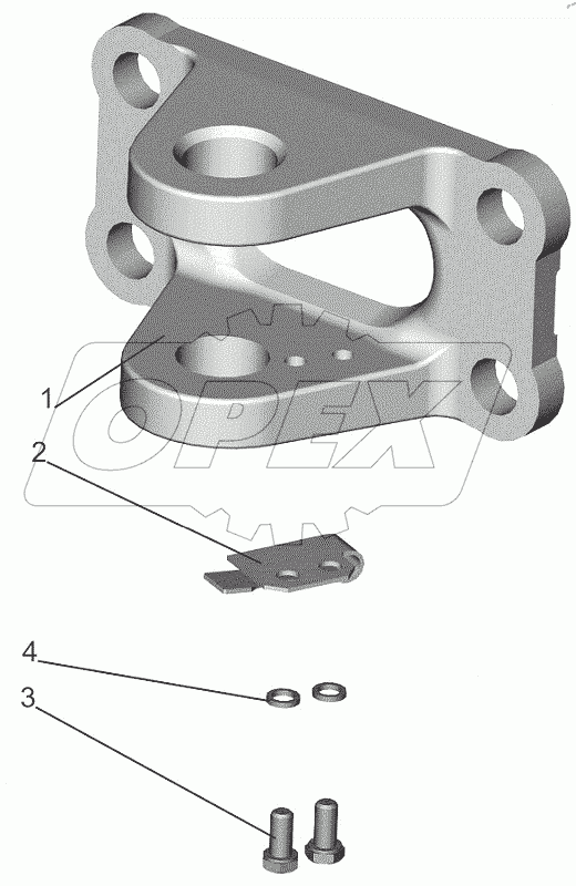  Вилка с пружиной 503А-2805158