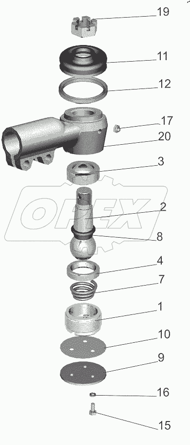  Наконечник 6422-3003057