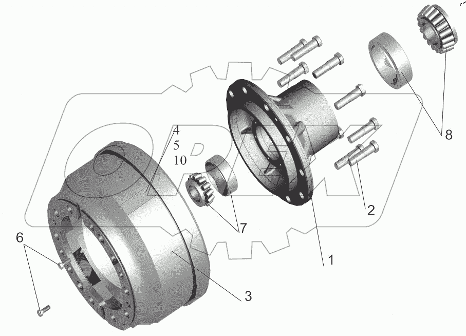  Ступица 6430-3103010-010