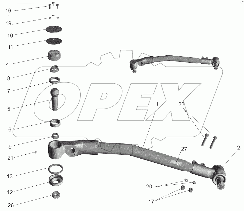  Тяга продольная 5440-3003010
