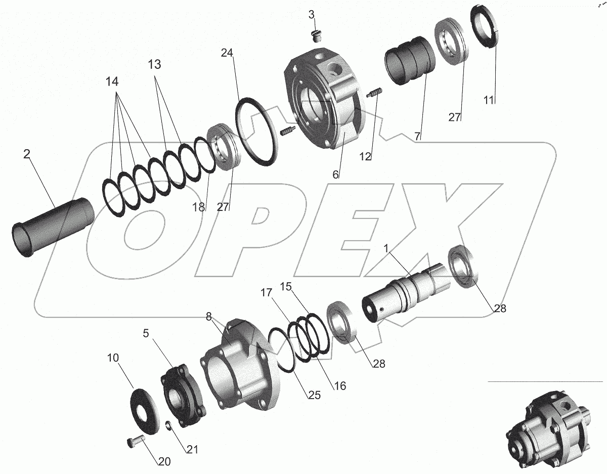  Распределитель 5336-3416010-01