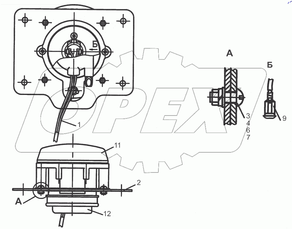  Установка противотуманных фар 5440A9-3700007-000