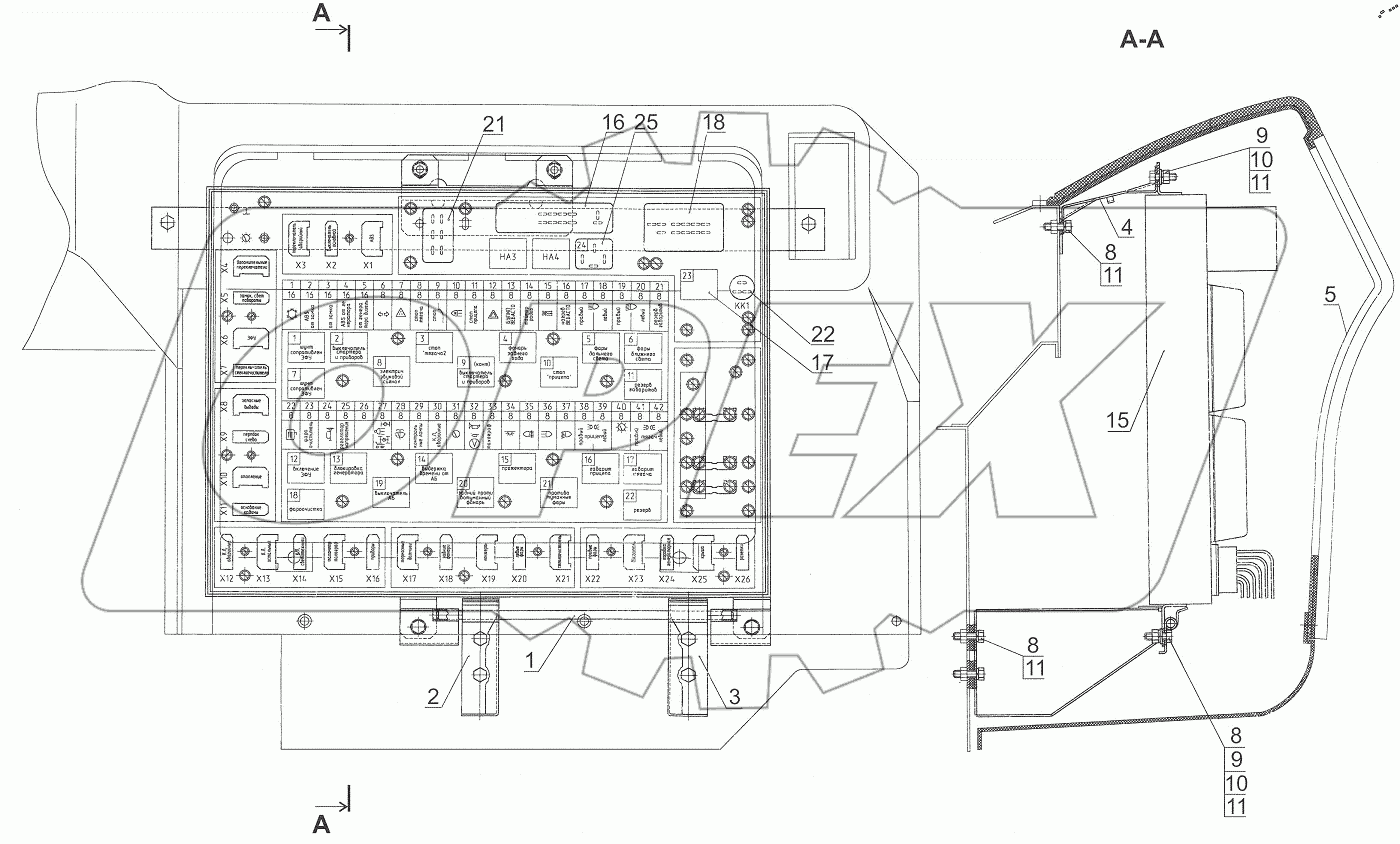  Установка БКА-N3 544019-3700110