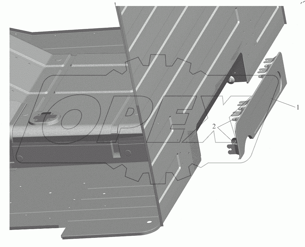  Установка экранов 544003-8400026