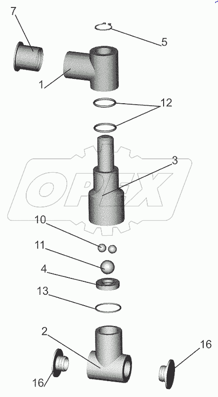  Клапан обратный с арматурой 551639-8609238