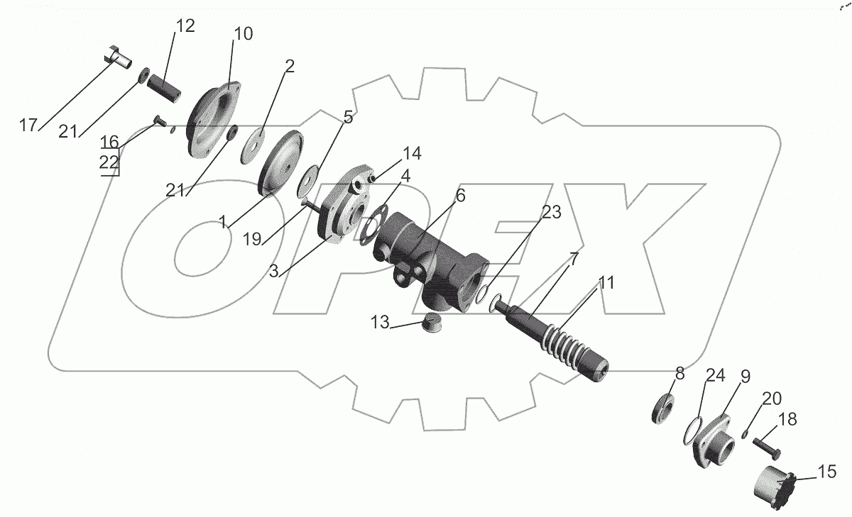  Клапан 643069-8607010-000
