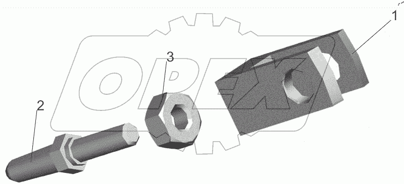  Толкатель 6430-3504056