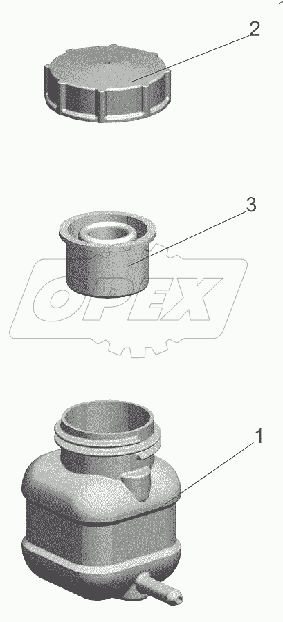  Бачок 64221-1602560
