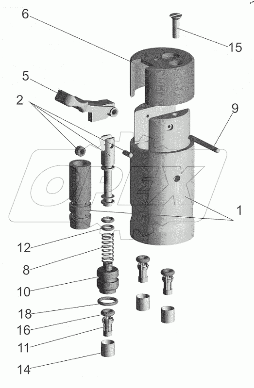  Переключатель 54402-1703800