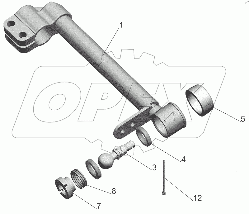  Хвостовик 544019-1703448