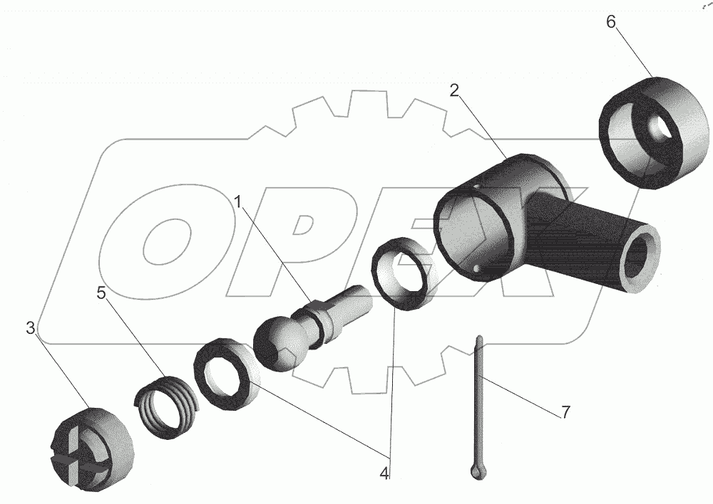  Наконечник 6422-1703250